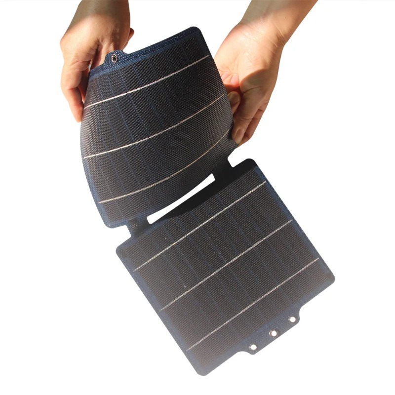 Folding Solar Panel - 10w 5v carregador solar dobrável etfe