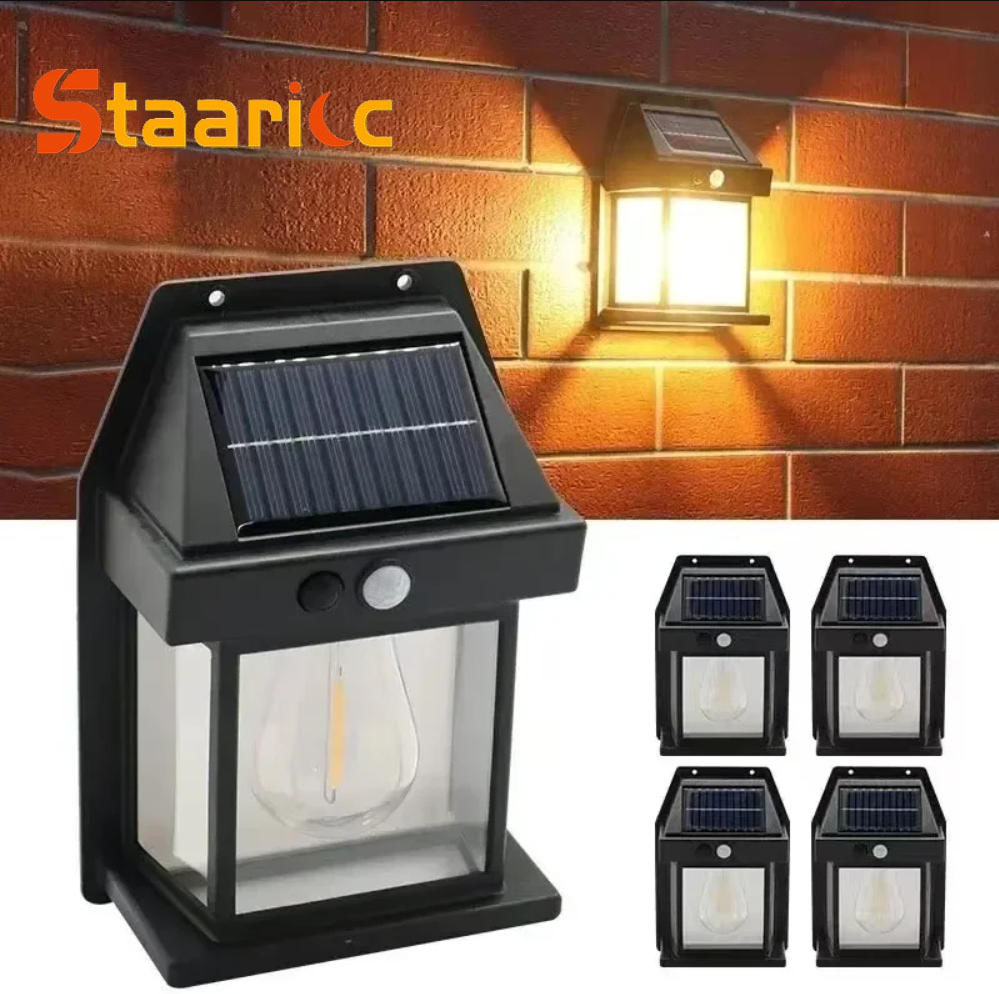 Solar Street Light Led - Luz de Parede Solar Externa de