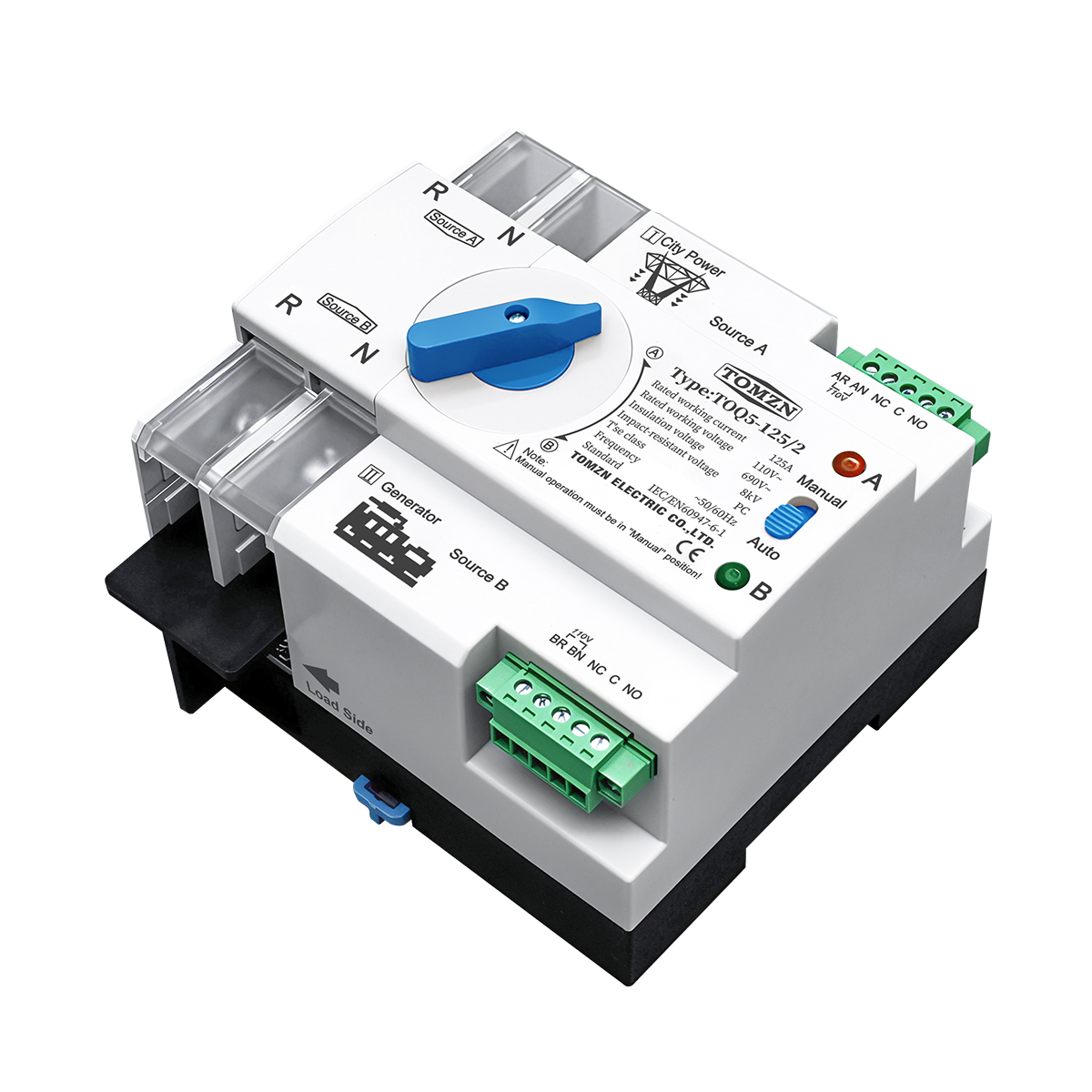 Chave de Transferência Automát - Din Rail Circuit Breaker avaliação e preço