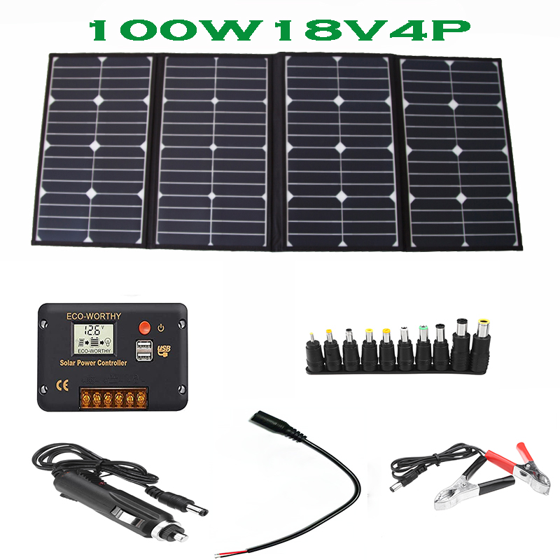 Carregador portátil de painel  - Folding Solar Panel avaliação e preço