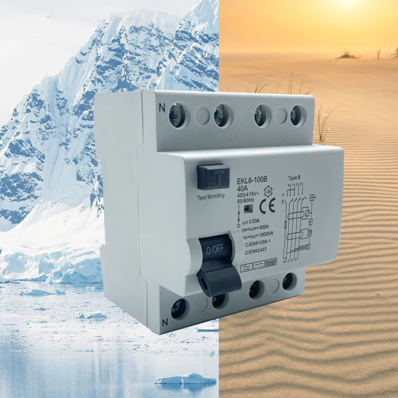 Disjuntores Diferenciais Resid - Din Rail Circuit Breaker avaliação e preço