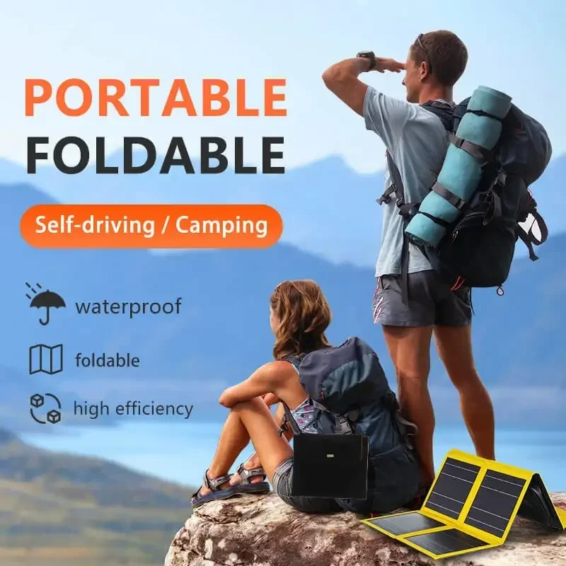 Carregador Solar Portátil Dobr - Folding Solar Panel avaliação e preço