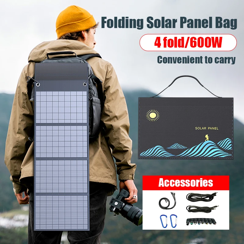 Painel Solar Portátil de 800W  - Folding Solar Panel avaliação e preço