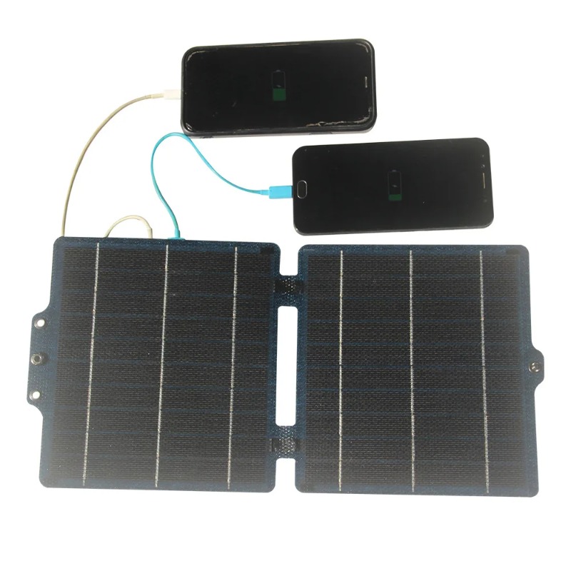 10w 5v carregador solar dobráv - Folding Solar Panel avaliação e preço