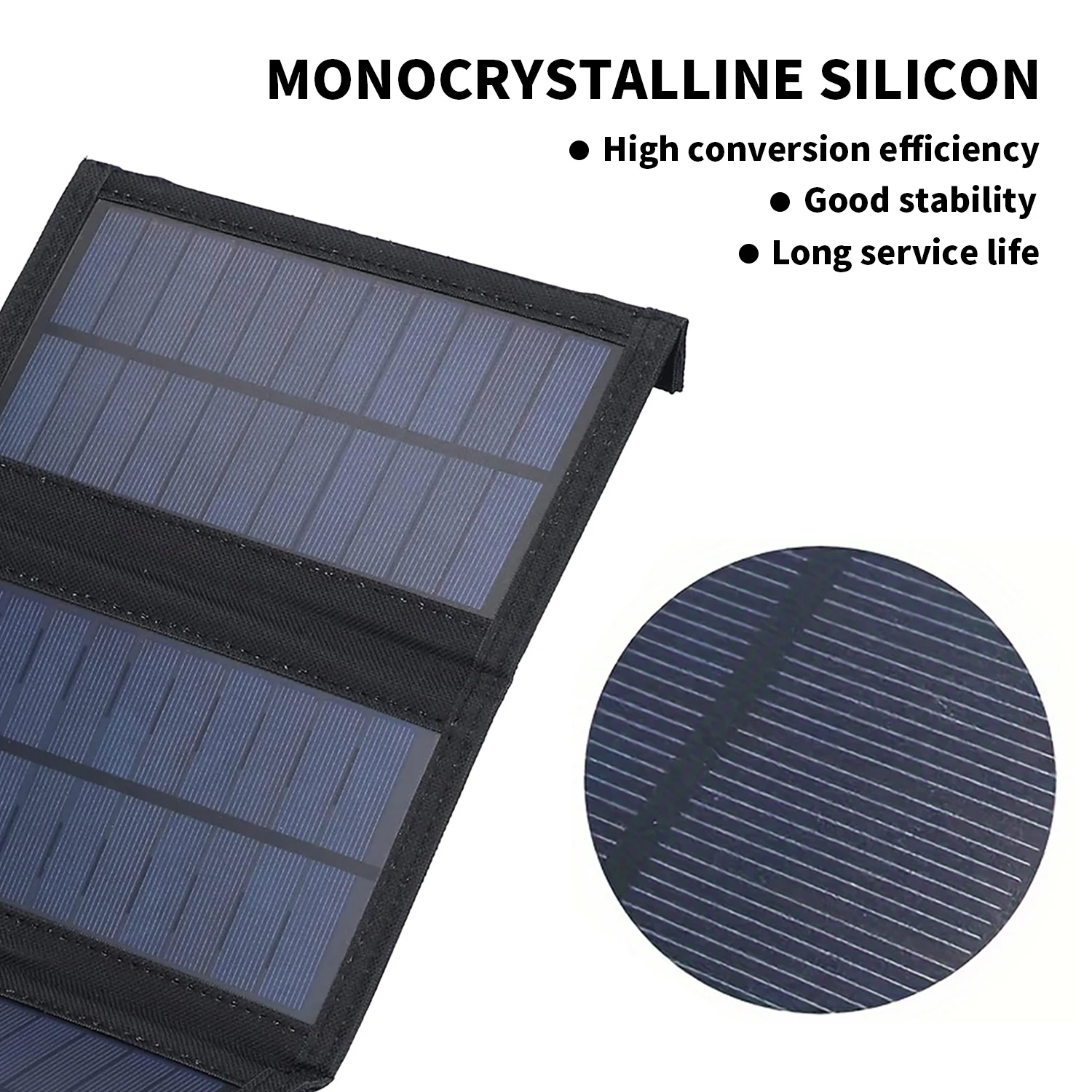 Painel Solar Dobrável 20W 50W  - Folding Solar Panel avaliação e preço