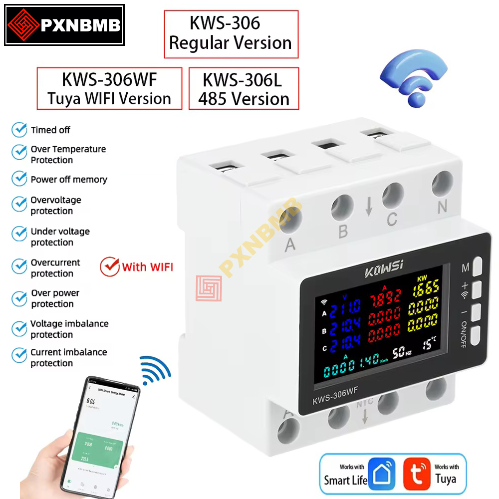 Medidor de tensão inteligente  - Din Rail Circuit Breaker avaliação e preço