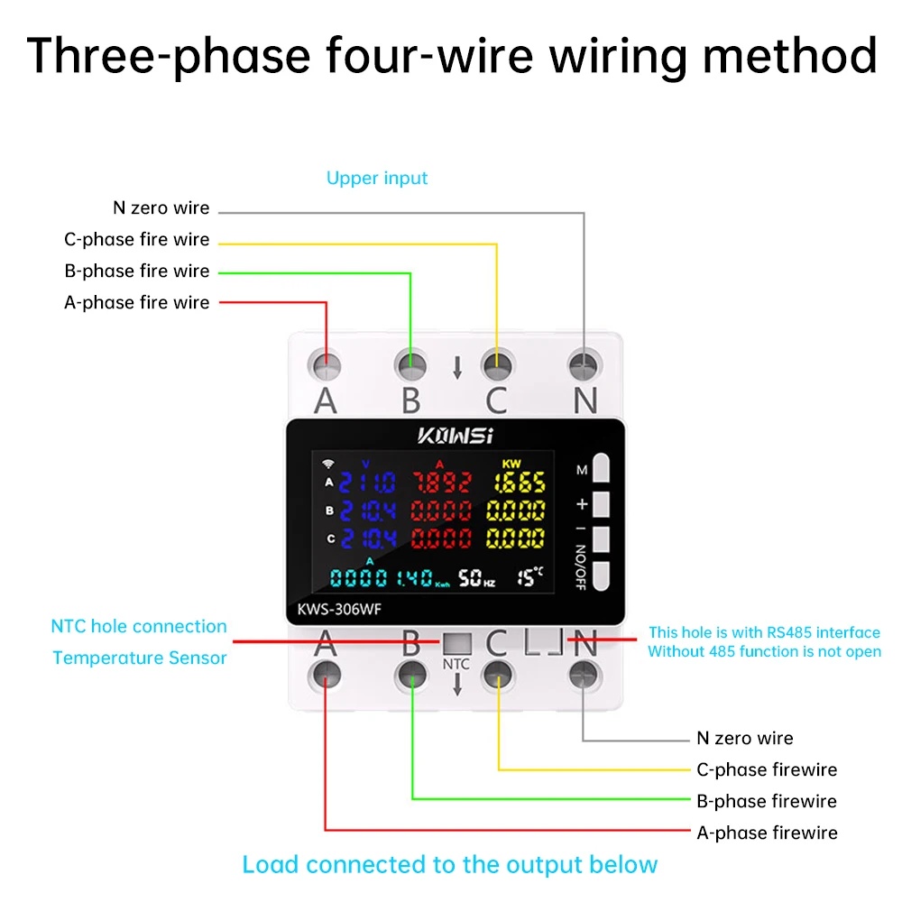 Medidor de tensão inteligente  - Din Rail Circuit Breaker avaliação e preço