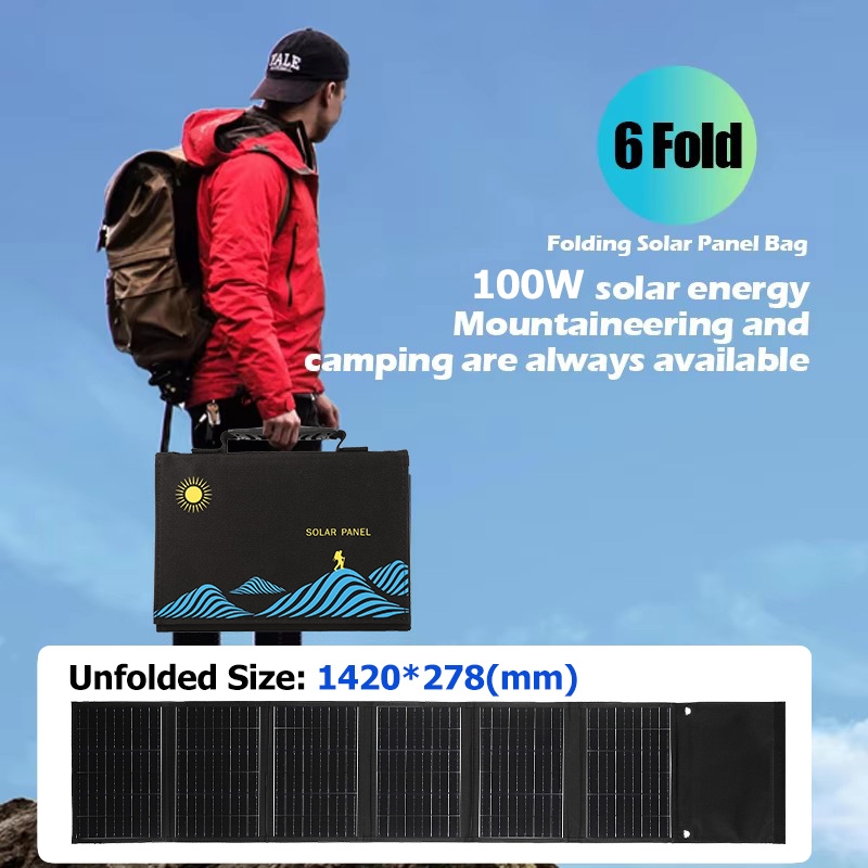 Painel Solar Dobrável de 60W 1 - Folding Solar Panel avaliação e preço