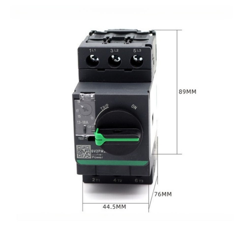 Disjuntor de Motor 3P GV2PE01C - Din Rail Circuit Breaker avaliação e preço