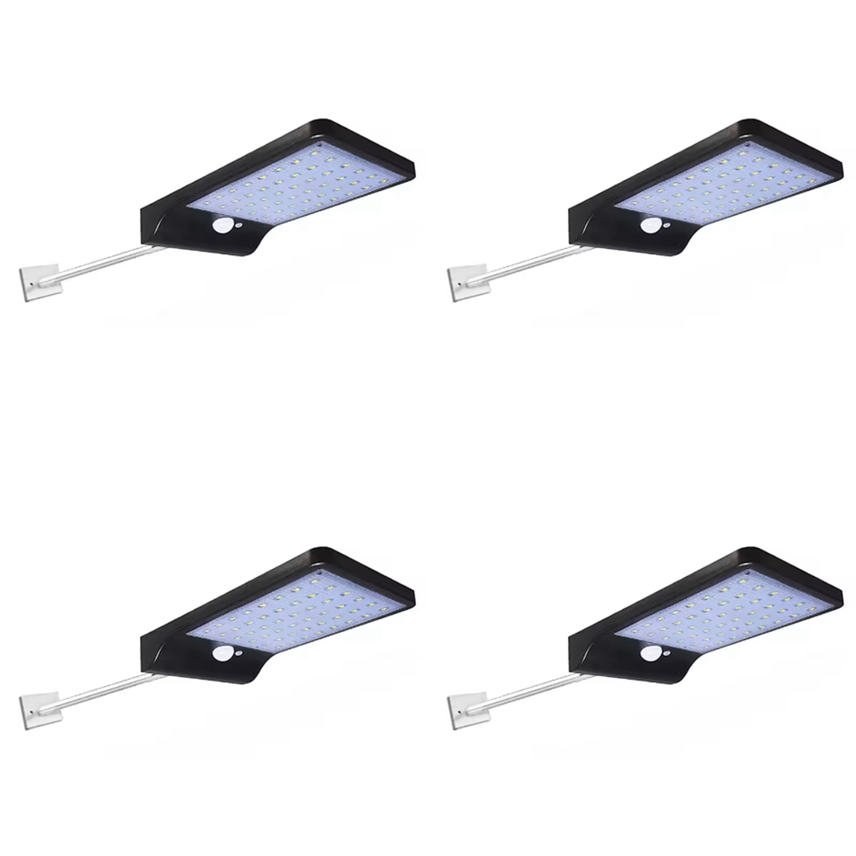 【RECOMENDAR】4X 48 LED Luz Sola - Solar Street Light Led avaliação e preço