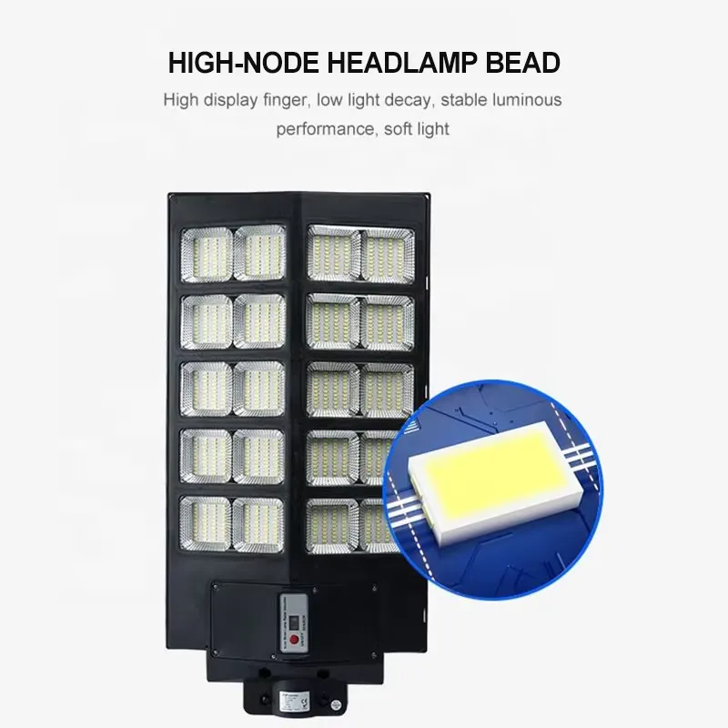 Luminária de Rua LED Solar 9W  - Solar Street Light Led avaliação e preço