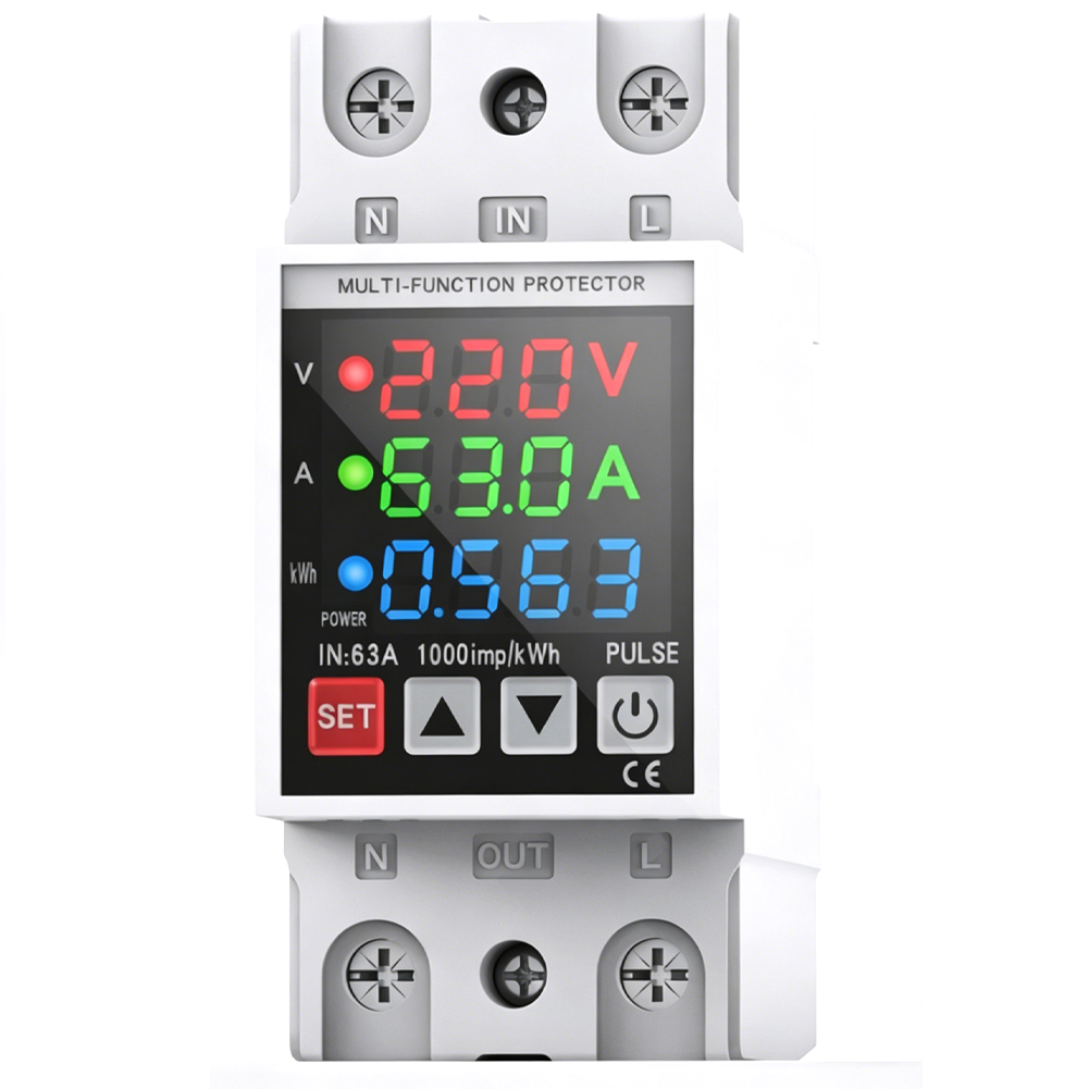 Protetor Digital de Tensão com - Din Rail Circuit Breaker avaliação e preço