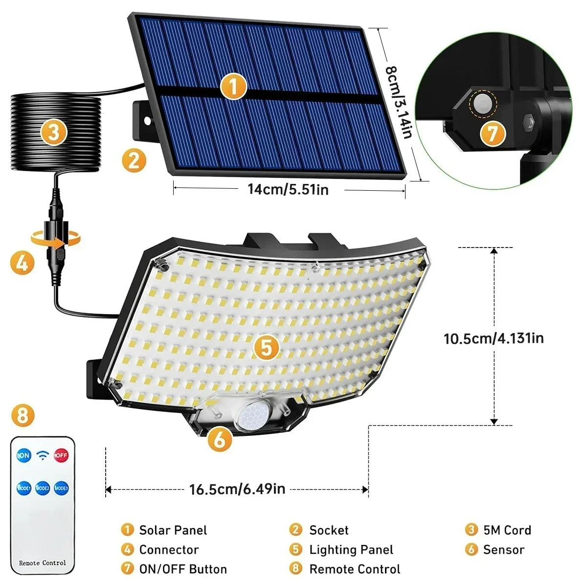 Luz solar super brilhante 234  - Solar Street Light Led avaliação e preço