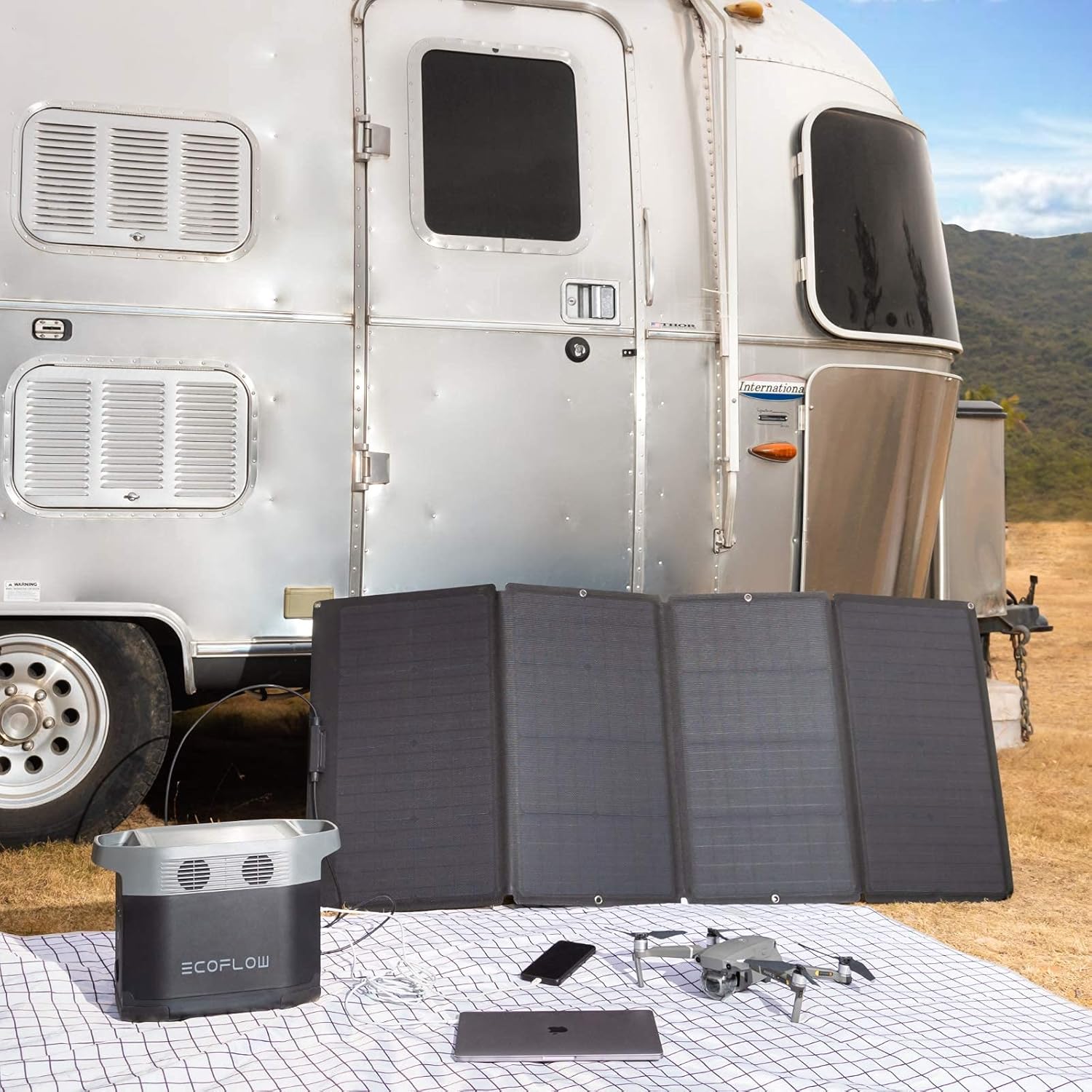 Painel Solar Dobrável de 160 W - Portable Power Station avaliação e preço
